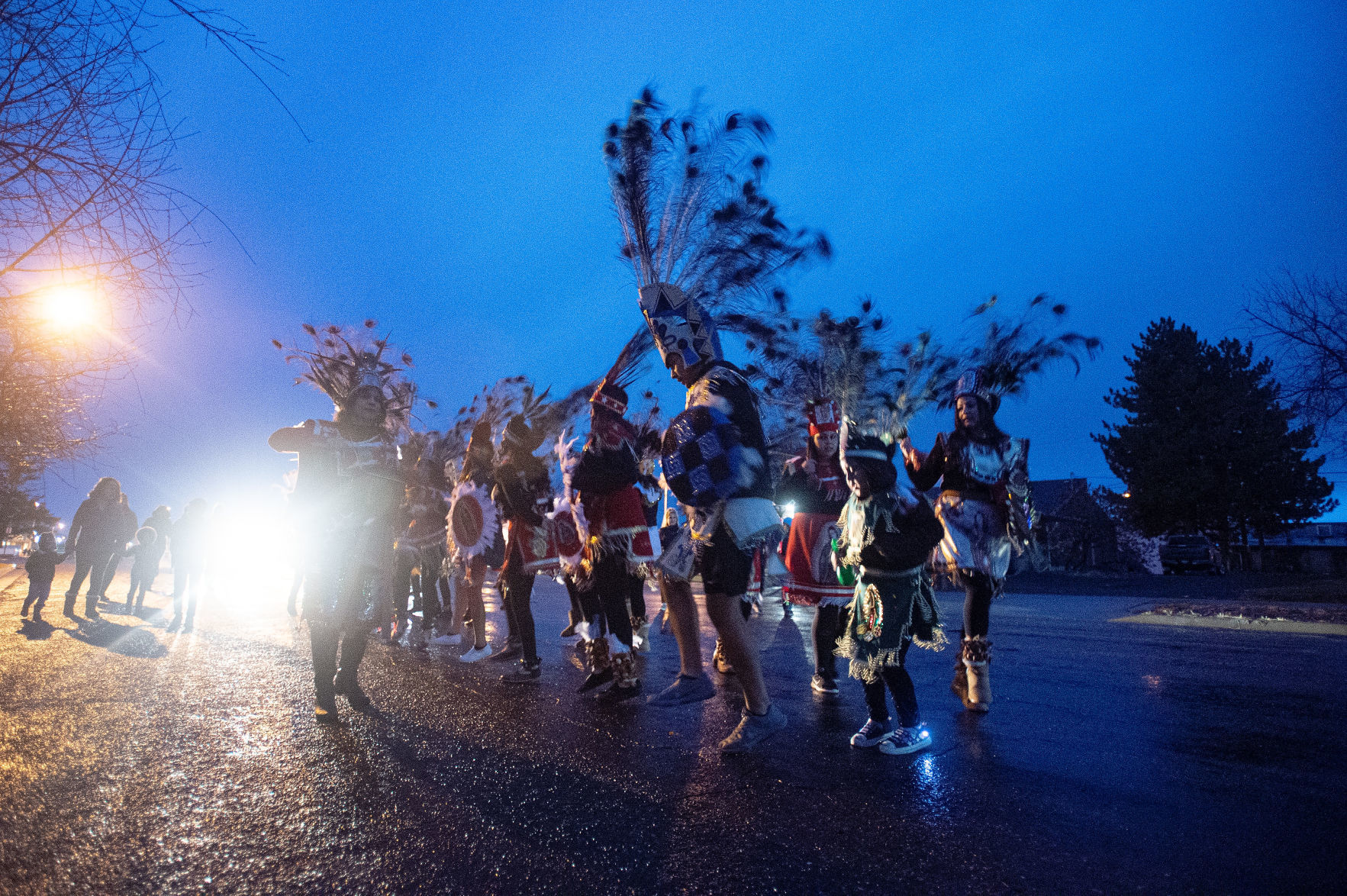 Feast of Guadalupe procession